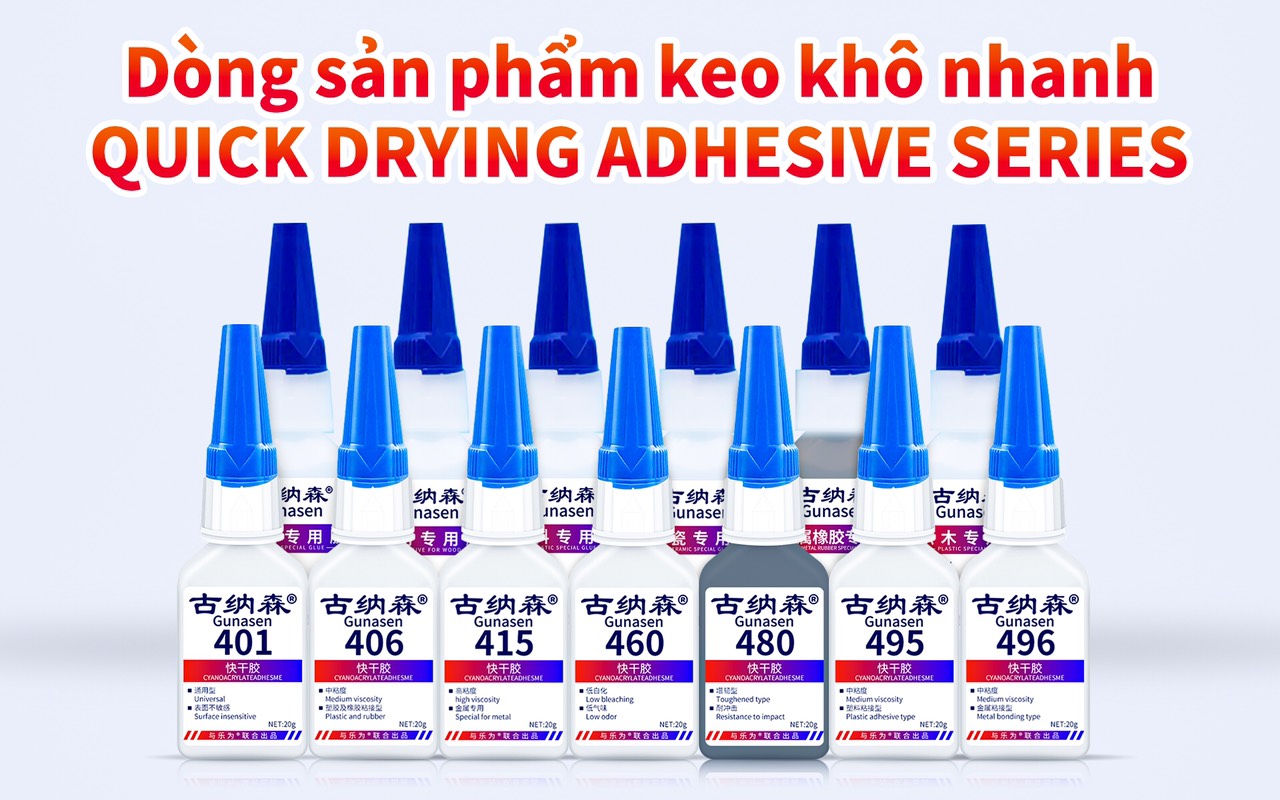 CÁC LOẠI KEO KHÔ NHANH